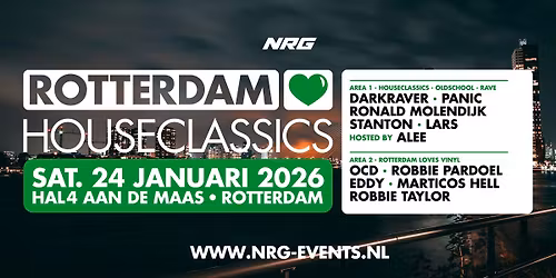 Rotterdam loves Houseclassics [zaterdag 24 januari 2026]