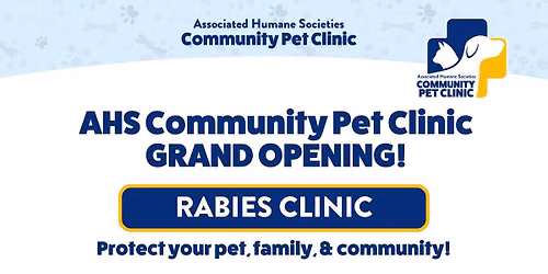 Rabies Clinic- AHS Community Pet Clinic Grand Opening