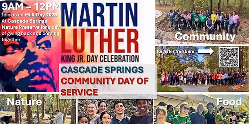 Cascade Springs MLK Day of Service 2026
