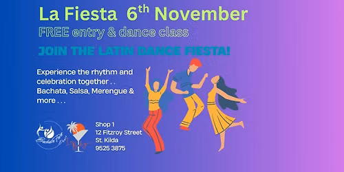 LA FIESTA | Bachata Fever Friday Night Social Dancing