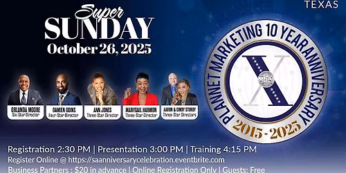 10 Year Anniversary Celebration San Antonio
