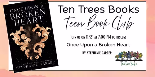 Teen Book Club at Ten Trees Books in Natick