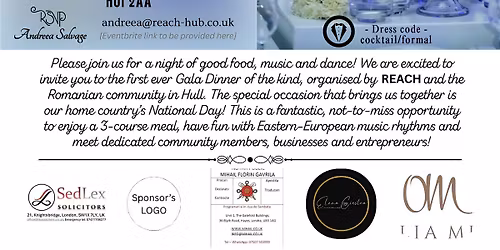 Romanian Gala Dinner - charity event