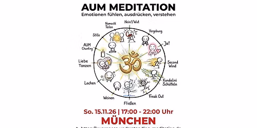 \ud83d\udd25 AUM Meditation & Primal Play [M\u00fcnchen]