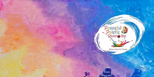 Peaceful Palette - Rainbow Skies Snowman