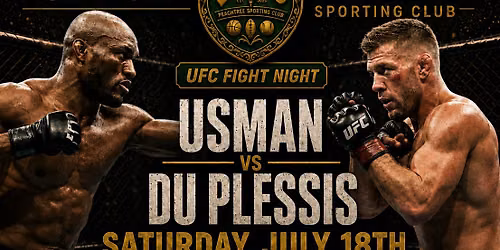 UFC Fight Night: Usman vs. Du Plessis - Peachtree Sporting Club - Atlanta