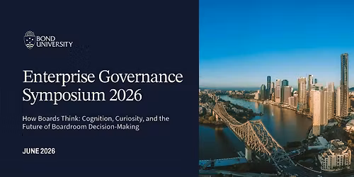 2026 Enterprise Governance Symposium