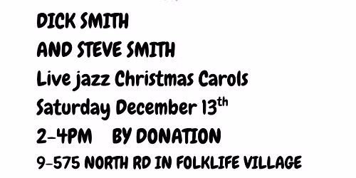 Live Jazz with Dick and Steve