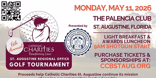 6th Annual Catholic Charities St. Augustine St. Johns County Golf Tournament