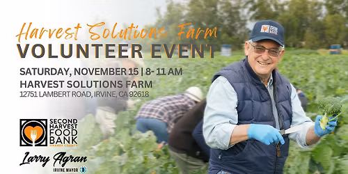 Harvest Solutions Farm Volunteer Event