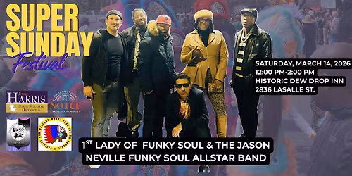 Super Sunday Brunch ft. 1st Lady of Funky Soul & Jason Neville