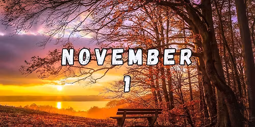 November 1st