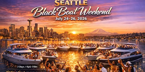 Seattle Black Boat Weekend