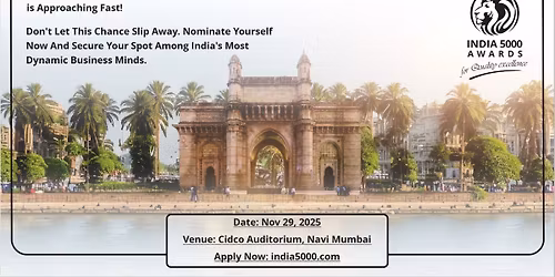 India 5000 Awards Conference 2025