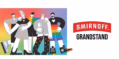 Smirnoff Grandstand at the Auckland Rainbow Parade