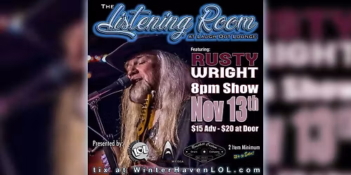 The Listening Room: Rusty Wright
