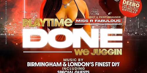 PLAYTIME DONE !! WE JUGGIN