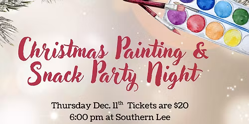 FCCLA Christmas Painting Night