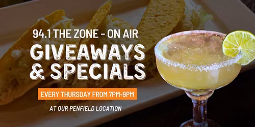 94.1 the Zone LIVE Every Thursday