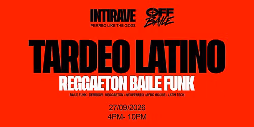 BAMBALAN Rooftop Party (27th Sep) TARDEO LATINO: Baile Funk & Reggaeton