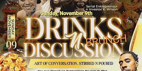 SUNDAY BRUNCH @ ALL NEW MAI THAI LOUNGE feat Drinks and Discussion Show