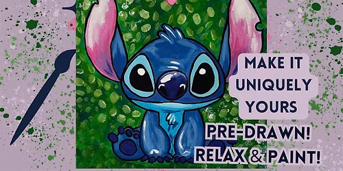 EichenPaint "Ohana\u201d (A PRE-DRAWN CANVAS) 11\/18 EichenPaint Studio