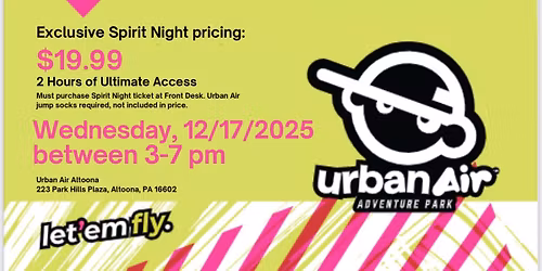 Spirit Night Fundraiser