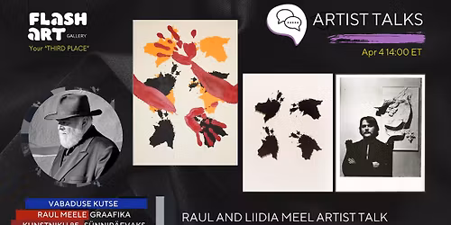 Raul and Liidia Meel artist talk