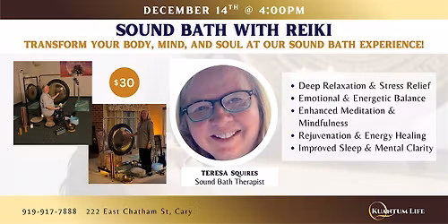 Sound Bath with Reiki
