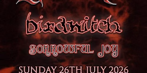 Halveksia, Birdwitch & Sorrowful Joy - Brighton