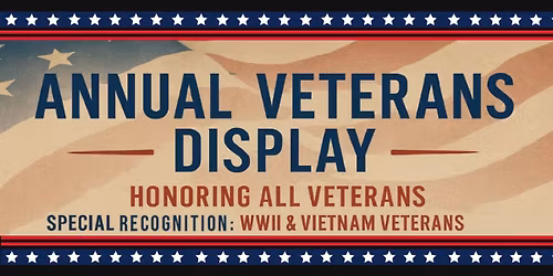 Annual Veterans Display