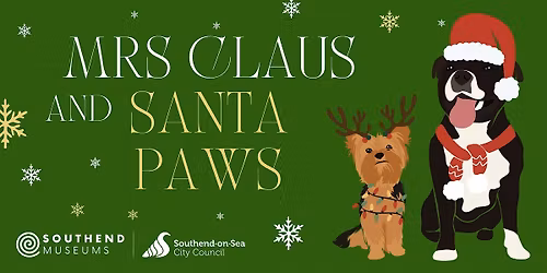 Mrs Claus and Santa Paws