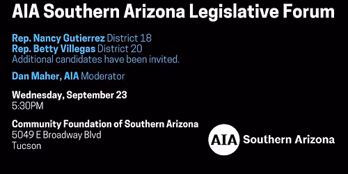 AIA Southern Arizona Legislative Forum