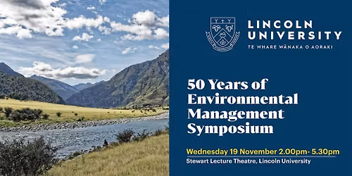50 Years of Environmental Management Symposium