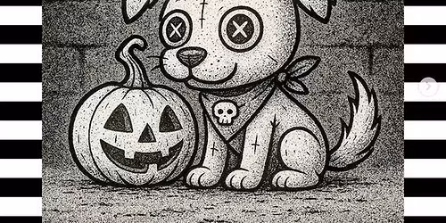 Halloweenfeier f\u00fcr Hunde und Hundemenschen