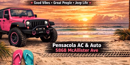 May Jeep Night:  Flip Flops & 4x4s