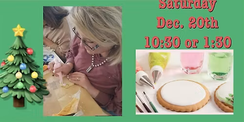Scarlett's Christmas Cookie Decorating Class Session #1