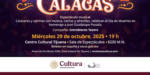 Espect\u00e1culo musical | Calacas