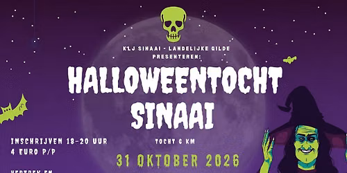 Halloweentocht 2026