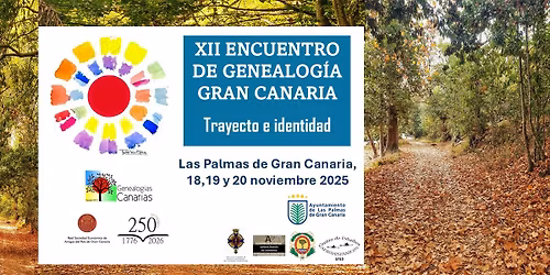 XII ENCUENTRO DE GENEALOG\u00cdA GRAN CANARIA. TRAYECTO E IDENTIDAD