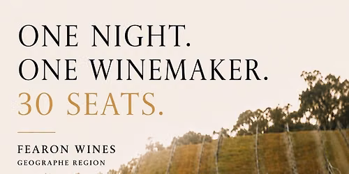 One Night One Winemaker 30 Seats