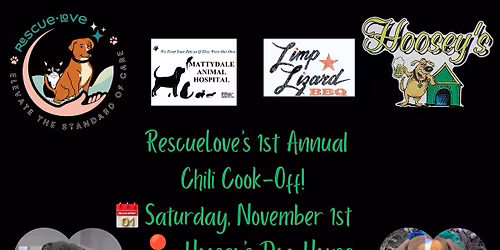 Chili Cook Off Fundraiser for RescueLove