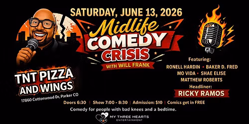Midlife Comedy Crisis hosted by Will Frank