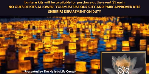 Water Lantern Release Fall Festival