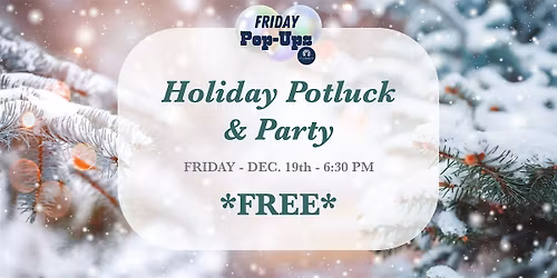 EVOLUTION YOGA Holiday Potluck & Party