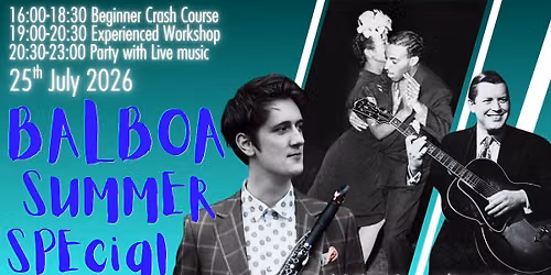 Balboa Special Workshops & Live music Party