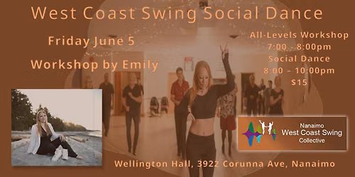 WCS Social Dance, Workshop by Emily