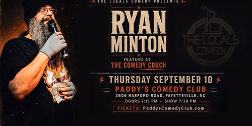 The Comedy Couch with the Locals Comedy and Ryan Minton
