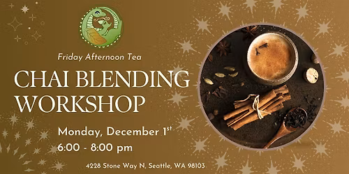 Chai Blending Workshop