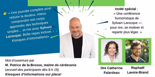Journ\u00e9e de la sant\u00e9 AFRCA (Journ\u00e9e d'informations pour tous, pas besoin de vivre avec des douleurs)